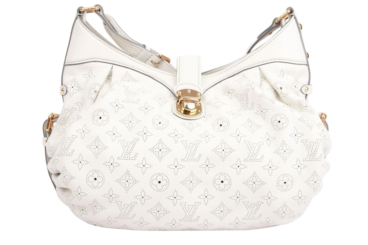 Louis Vuitton Mahina L Monogram Weiß
