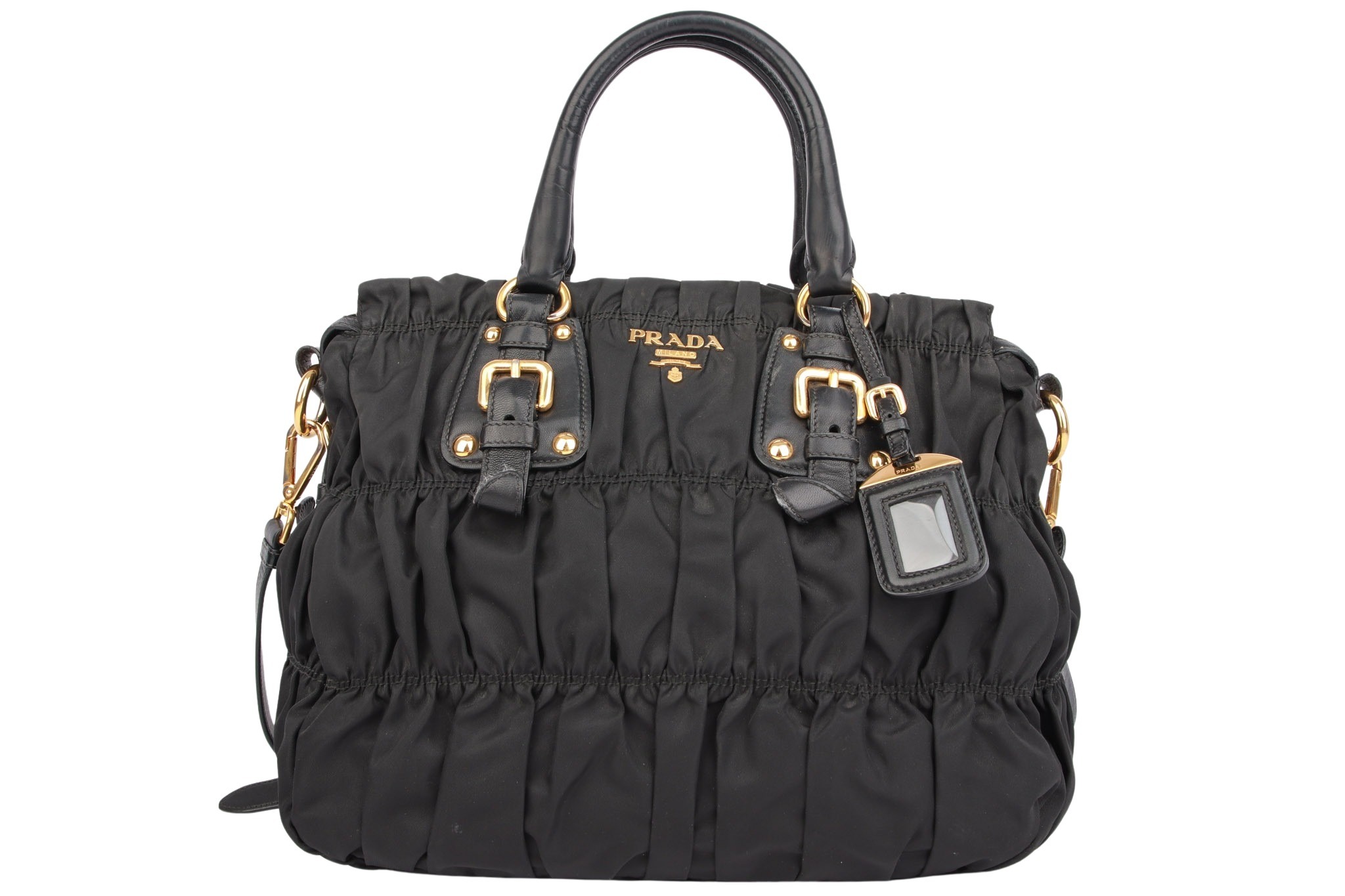 Prada Tessuto Nylon Handtasche Schwarz