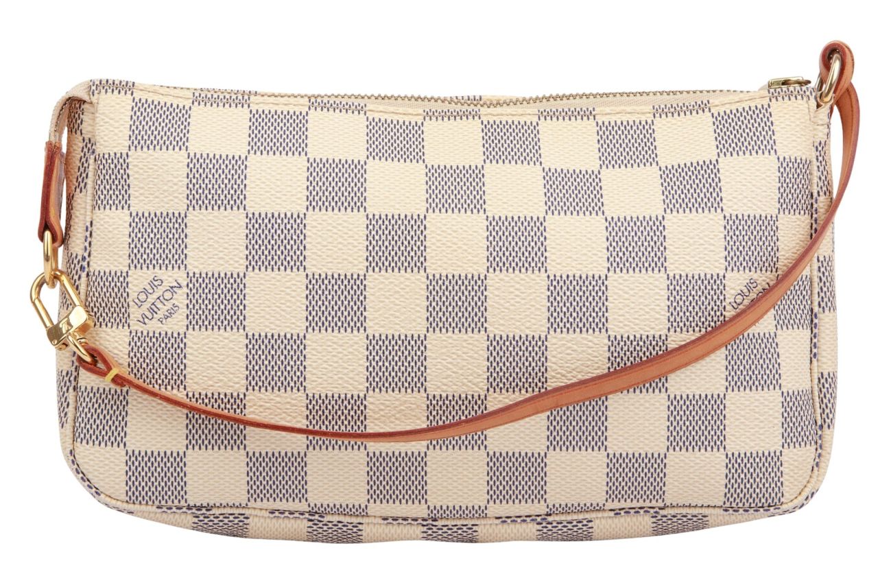 Louis Vuitton Pochette Damier Azur Canvas