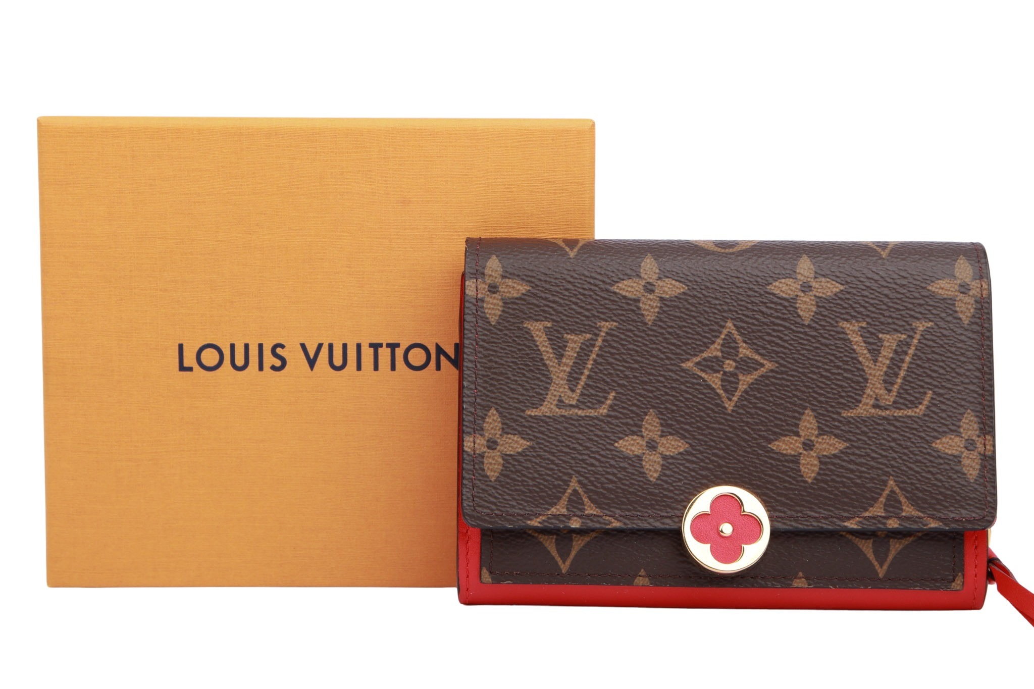 Louis Vuitton Flore Portemonnaie Monogram Canvas