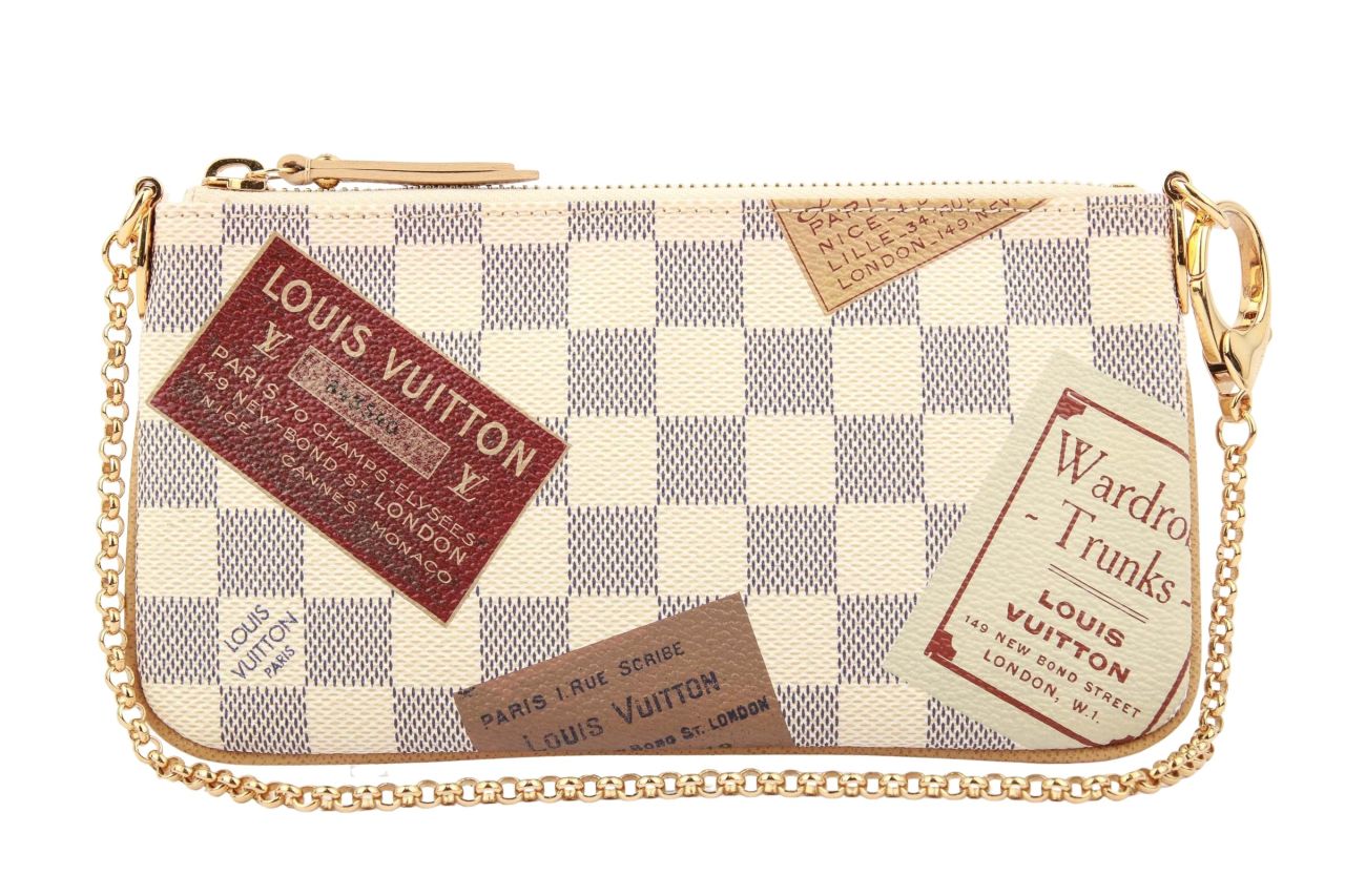 Louis Vuitton Pochette Milla Damier Azur Canvas