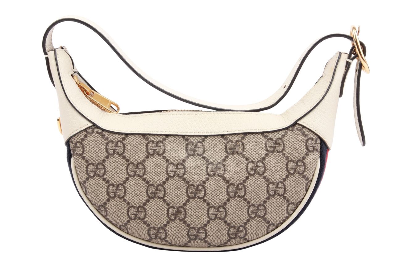 Gucci Ophidia GG Shoulder Bag Ivory