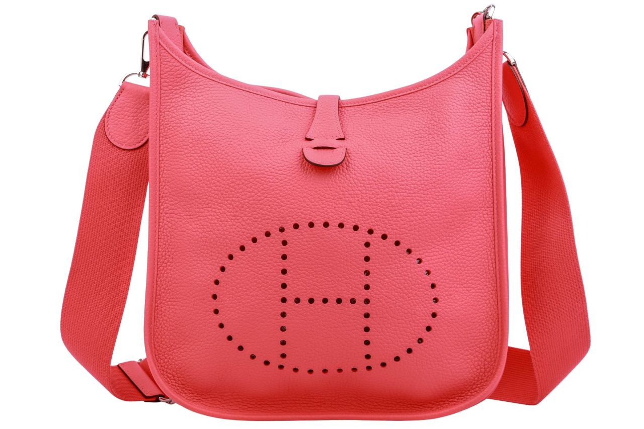 Hermès Evelyne PM 29 Clemence Rose Texas