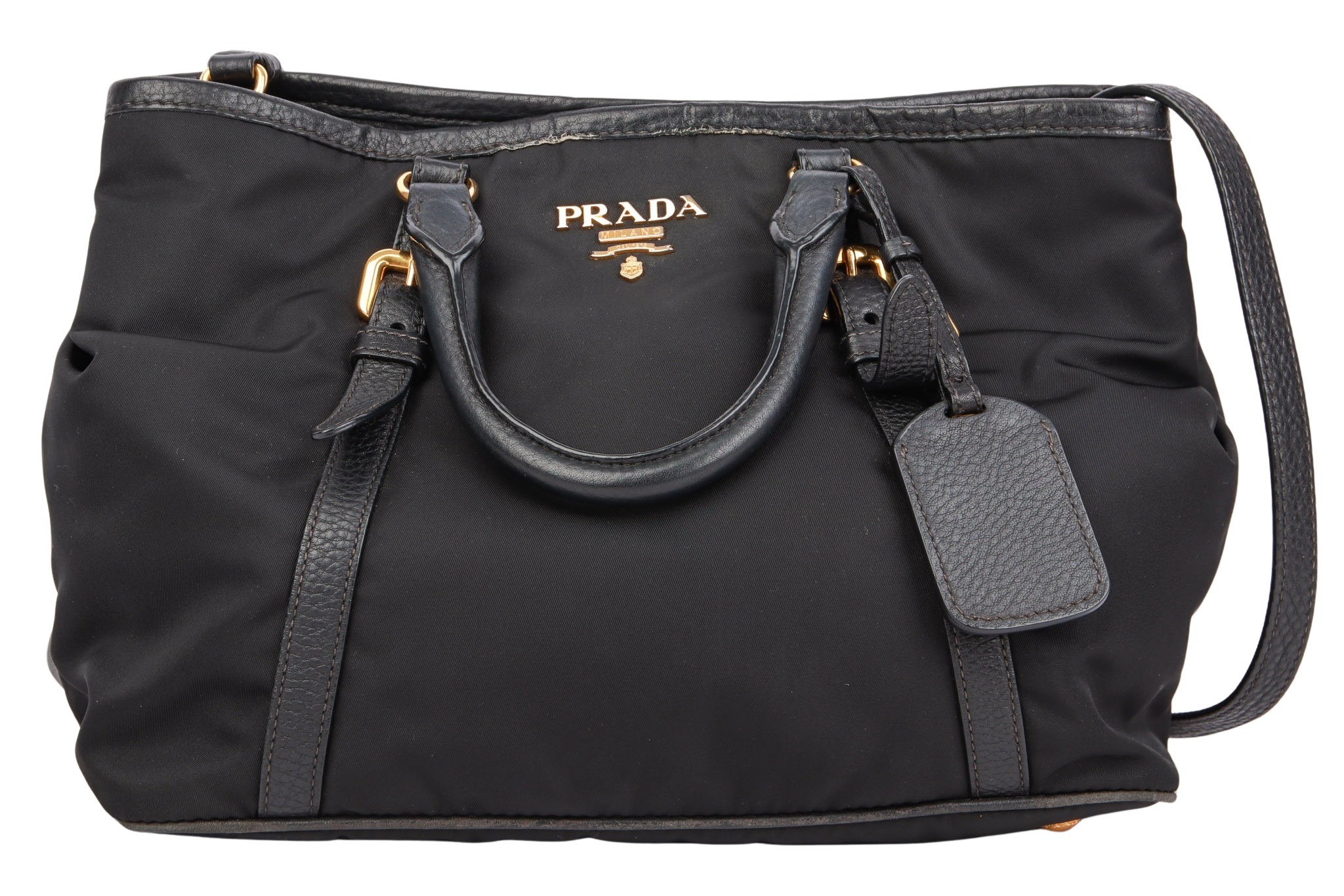 Prada Tessuto Nylon Handtasche Schwarz