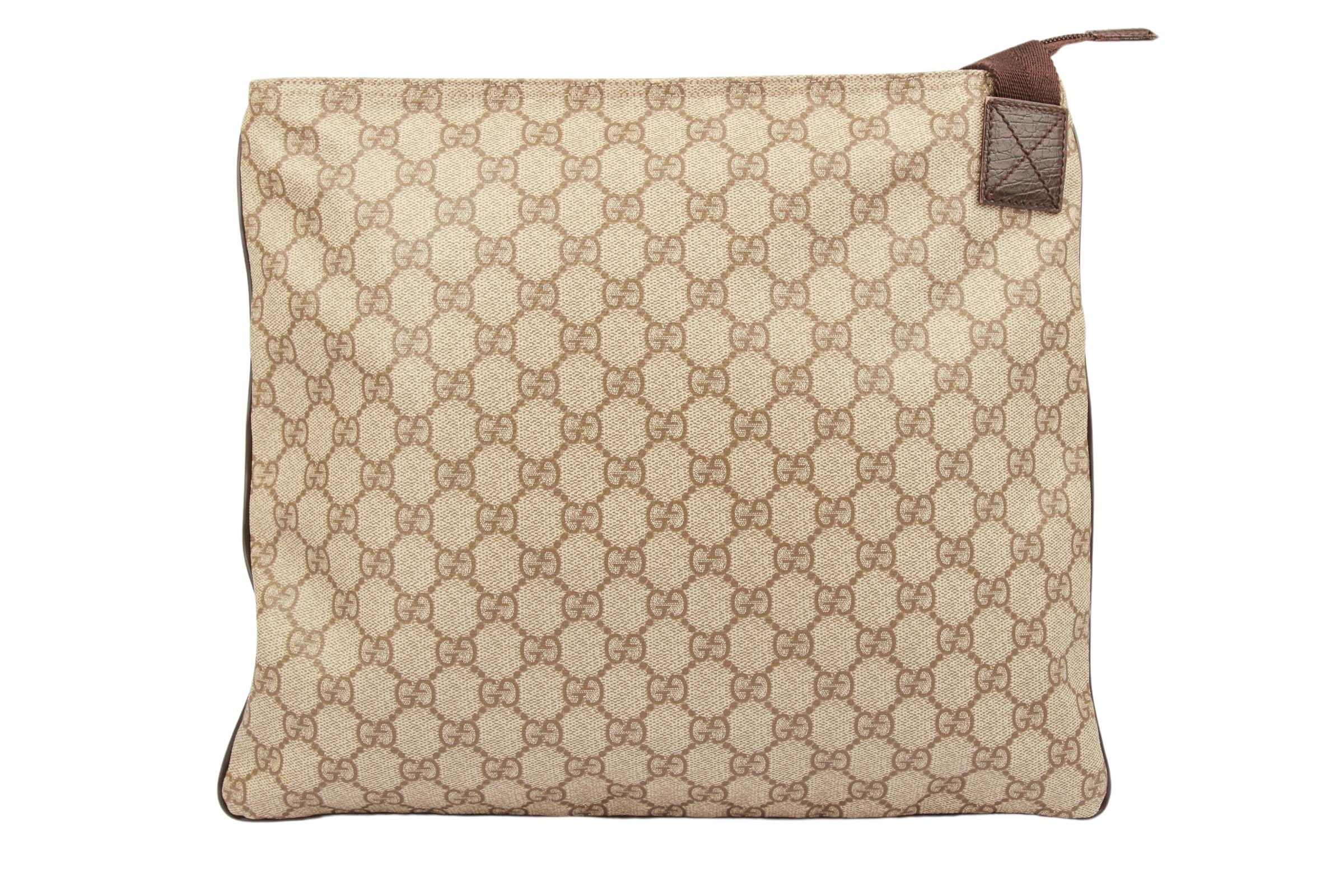 Gucci GG Supreme Crossbody Bag Braun Luxussachen