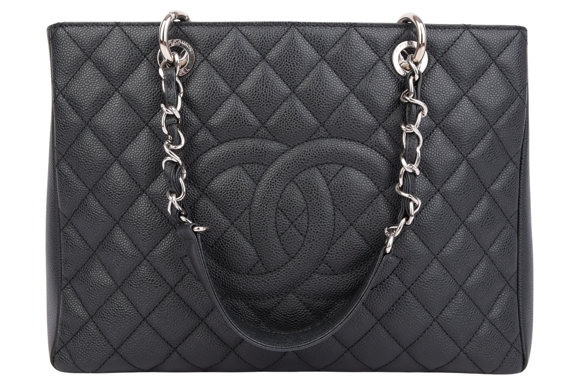 Chanel Grand Shopping Tote Schwarz