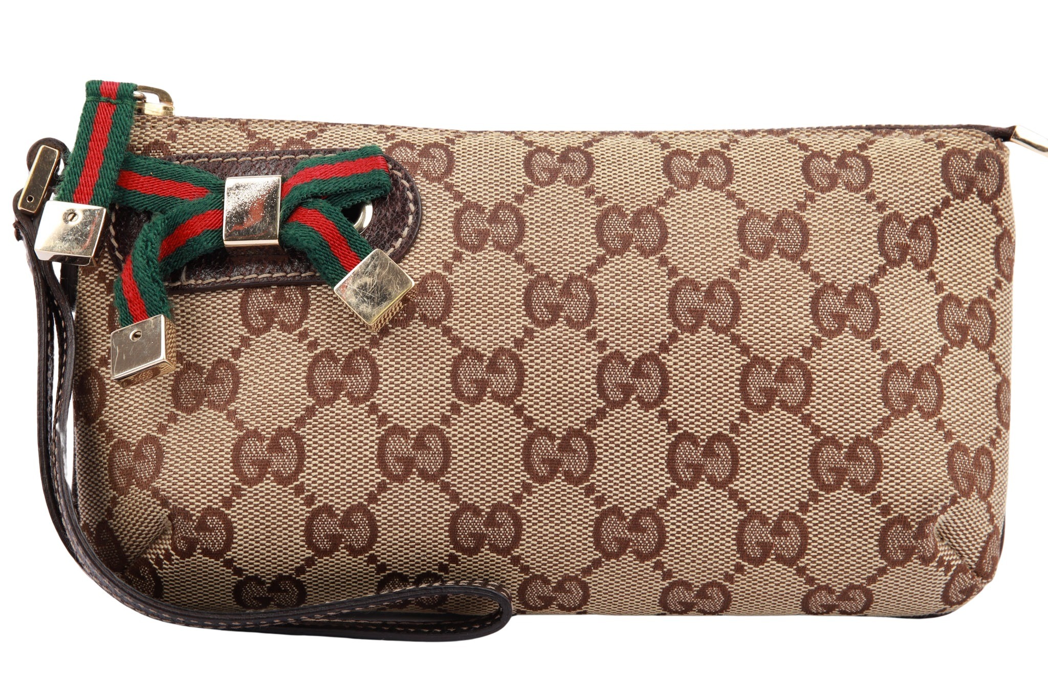 Gucci Pochette Guccissima Canvas