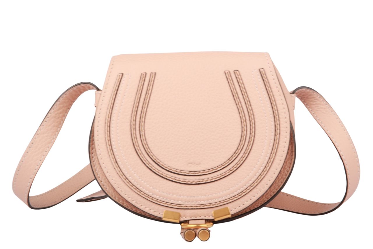 Chloé Marcie Mini Crossbody Bag Rosa