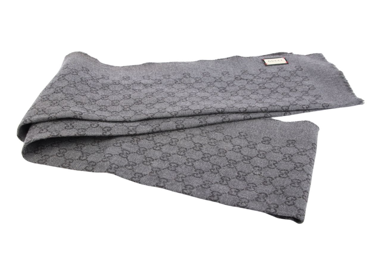 Gucci Schal GG Grau