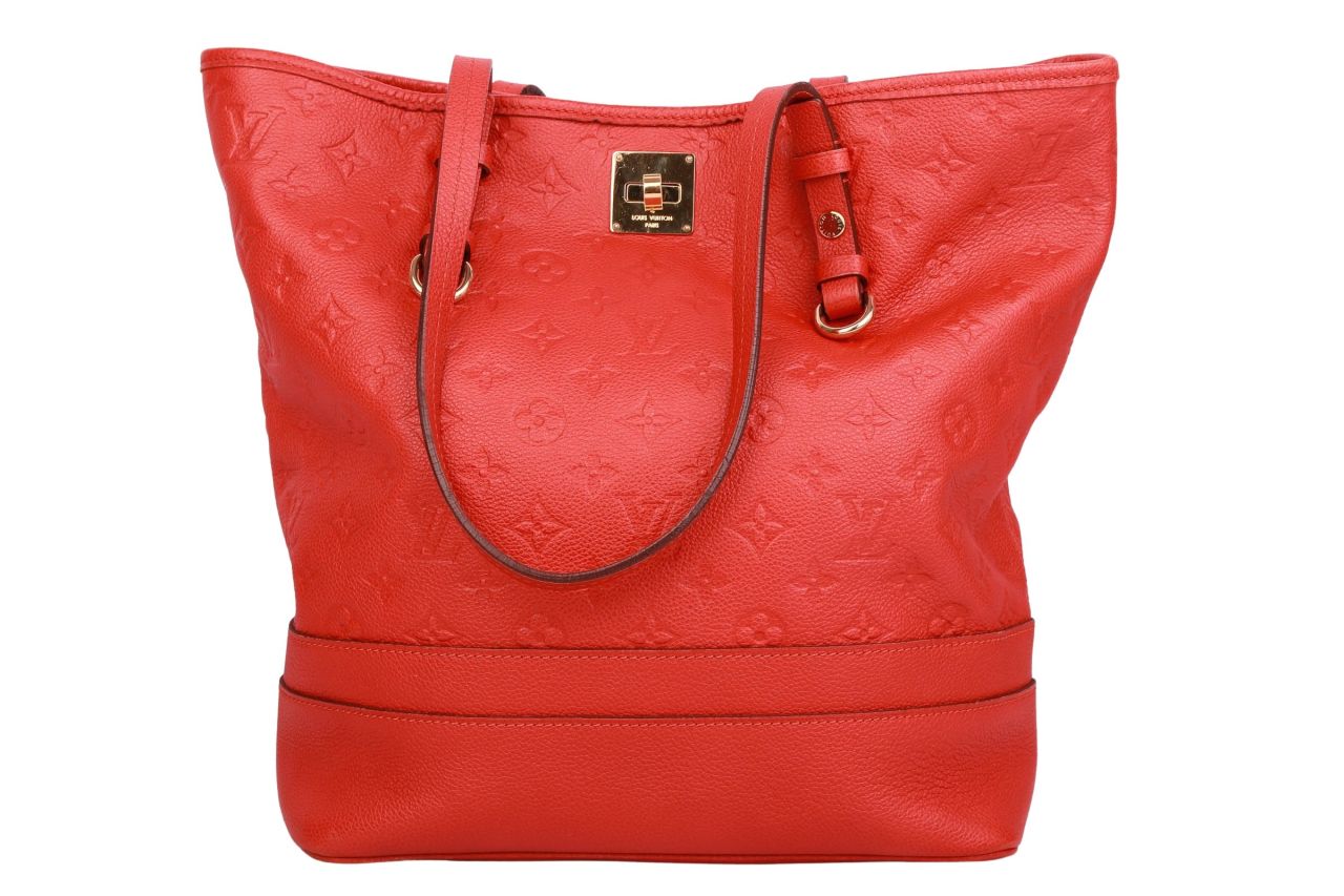 Louis Vuitton Citadine PM Monogram Empreinte Rot