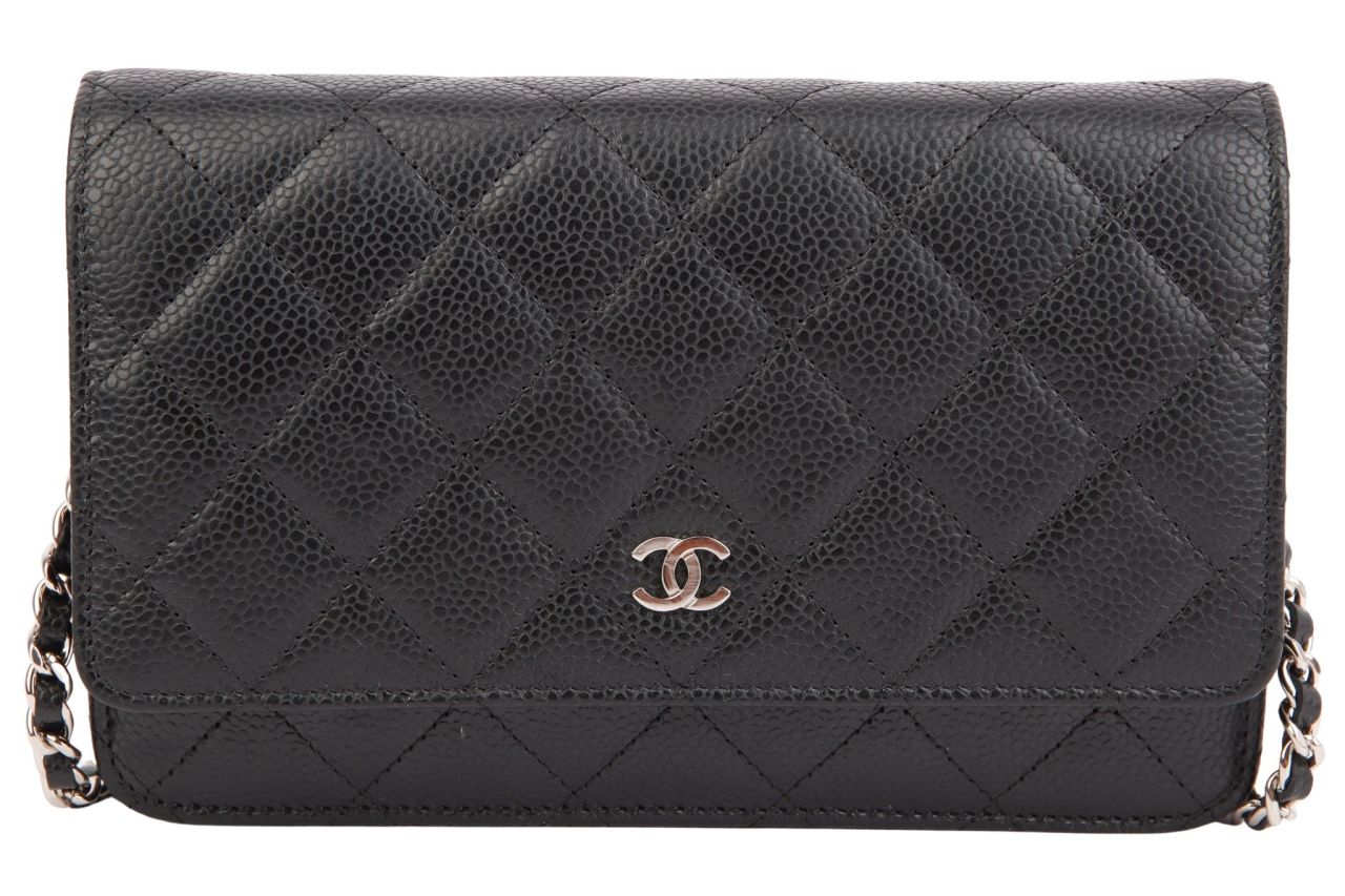 Chanel Wallet On Chain Kaviar Schwarz