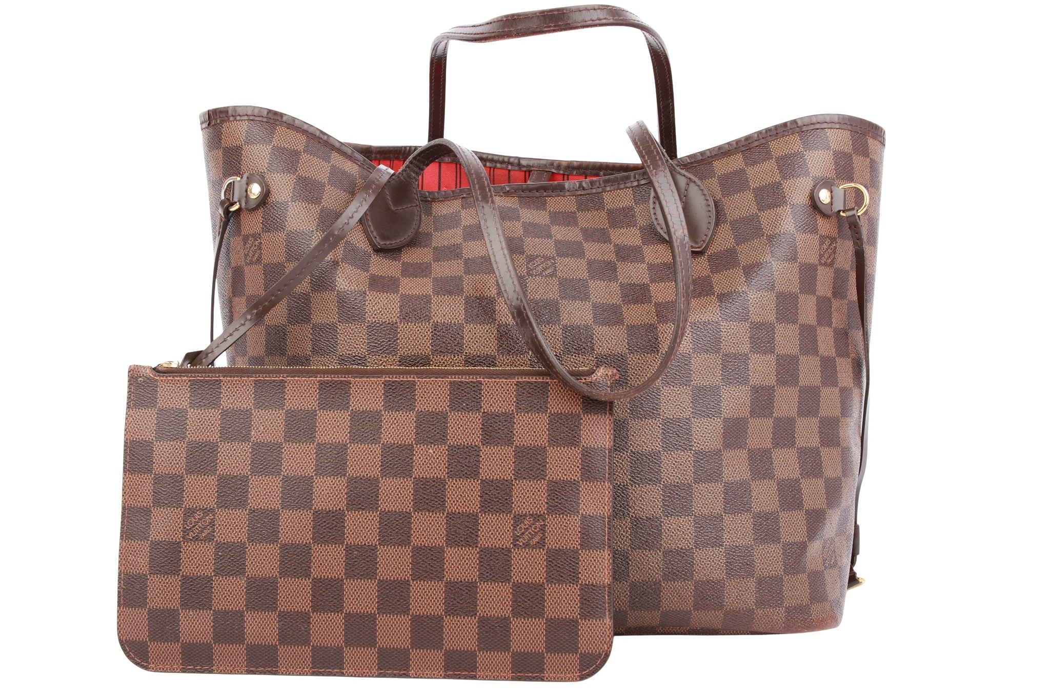 Louis Vuitton Neverfull MM Damier Ebene Canvas