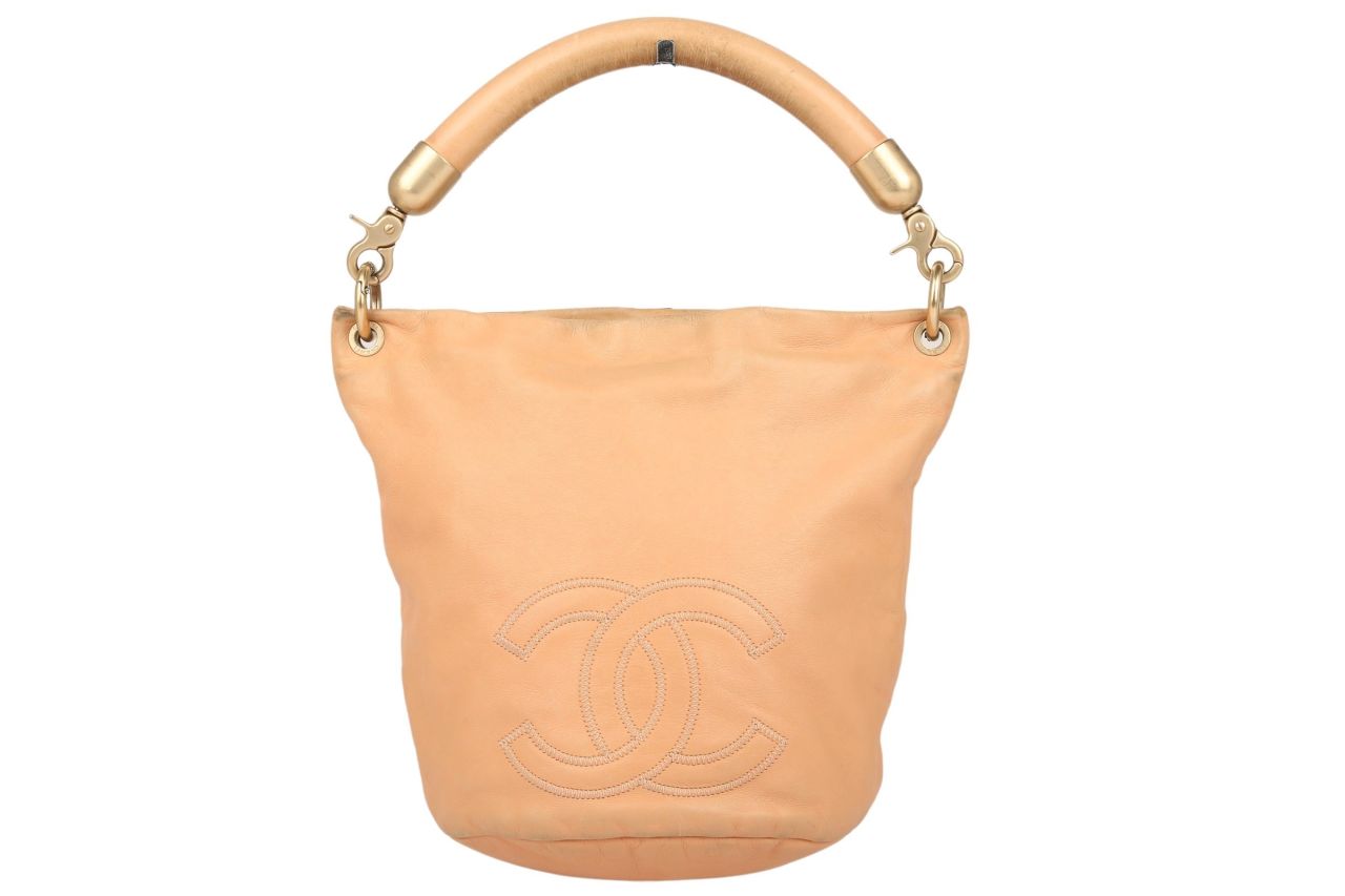 Chanel Bucket Bag Beige
