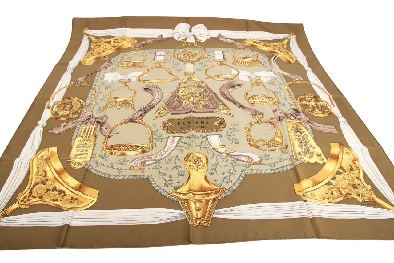 Hermès Carré Étriers 90 x 90 cm