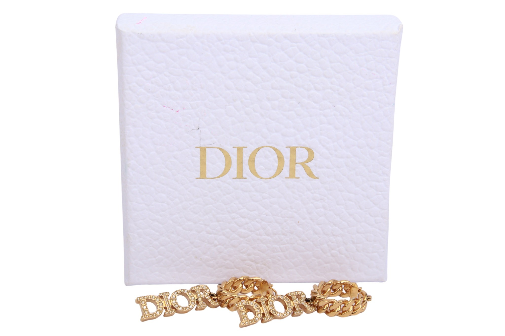 Dior Ohrringe "D i o r" Gold
