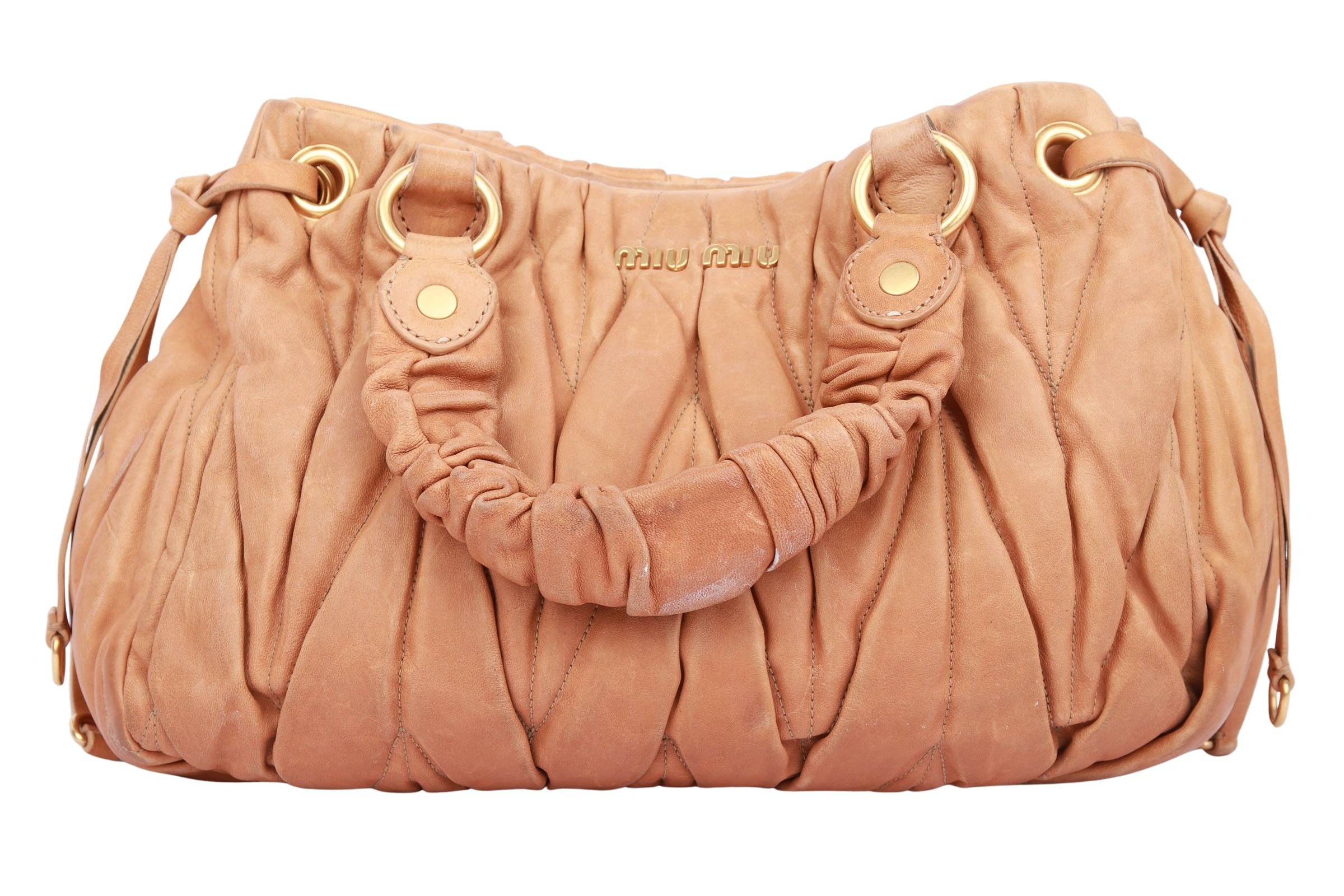 Miu Miu Matelassé Bag Braun Miu Miu Matelassé Bag Braun