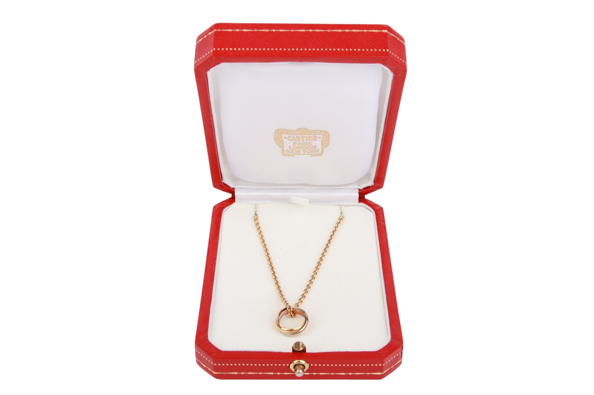 Cartier Trinity Kette Tricolor Gold