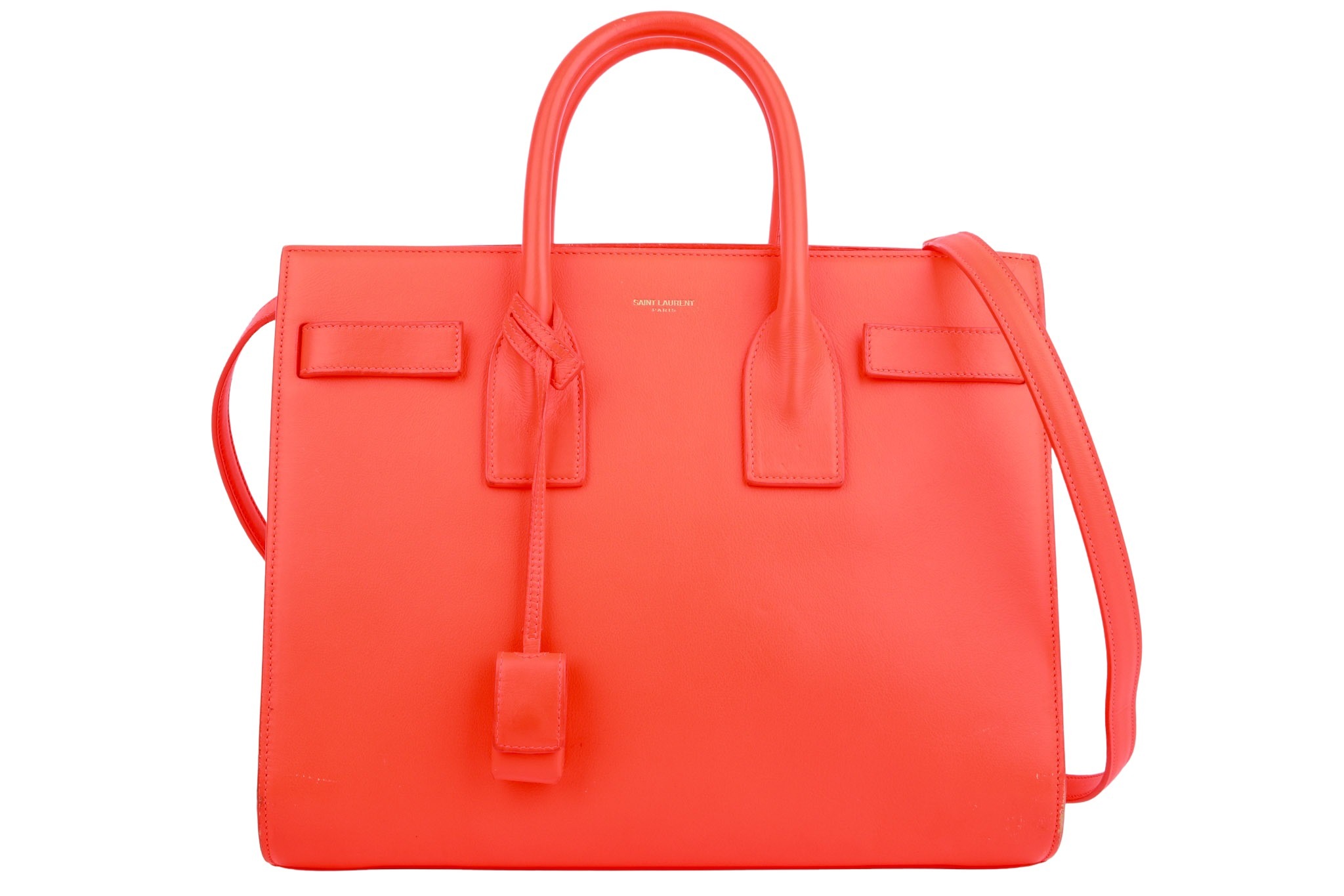Saint Laurent Sac de Jour Medium Orange