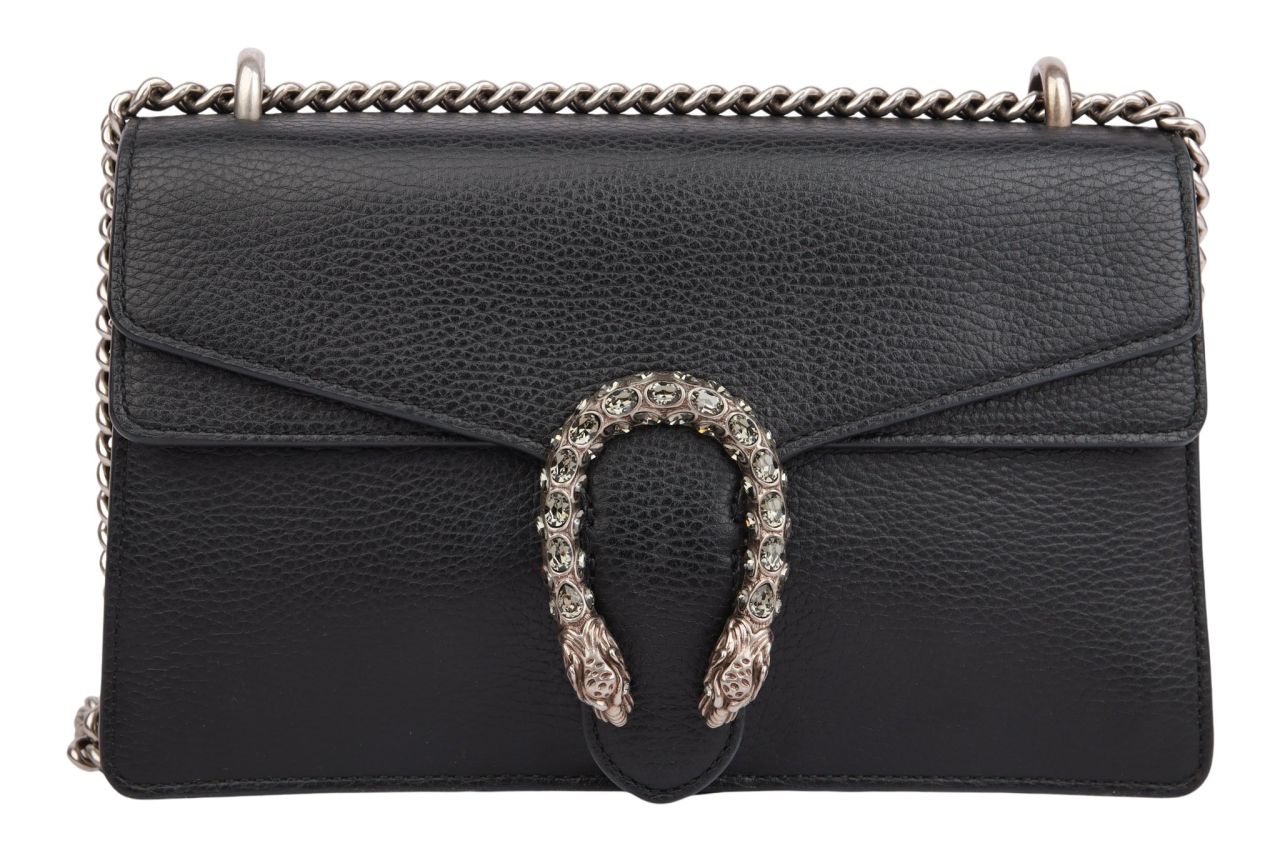 Gucci Dionysus Medium Schwarz Leder