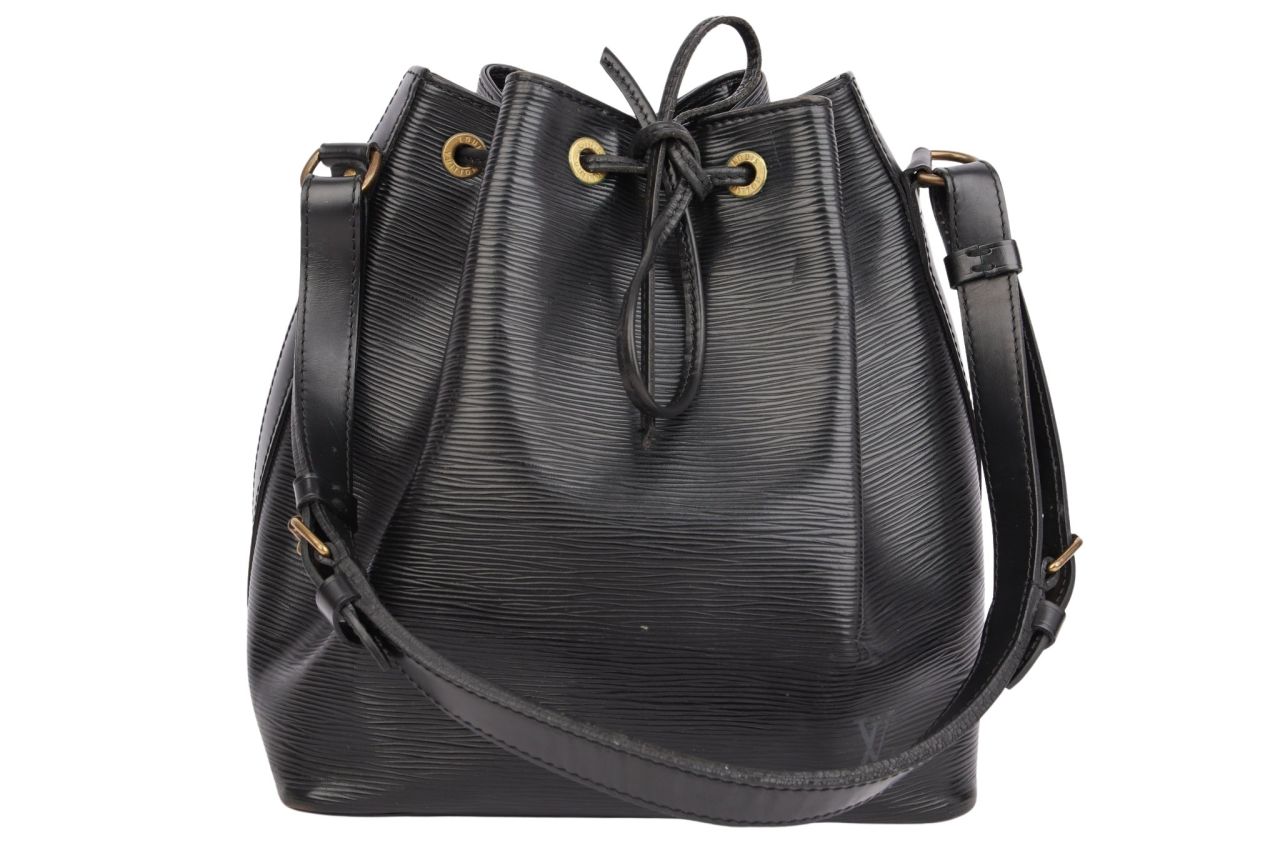 Louis Vuitton Sac Noé Epi Leder Schwarz Petit