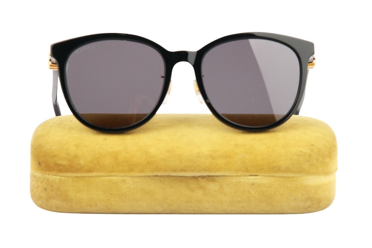 Gucci Sonnenbrille GG Schwarz