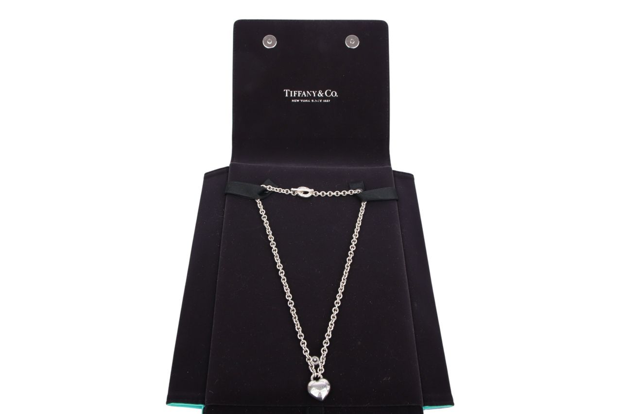 Tiffany & Co. Full Heart Kette Silber