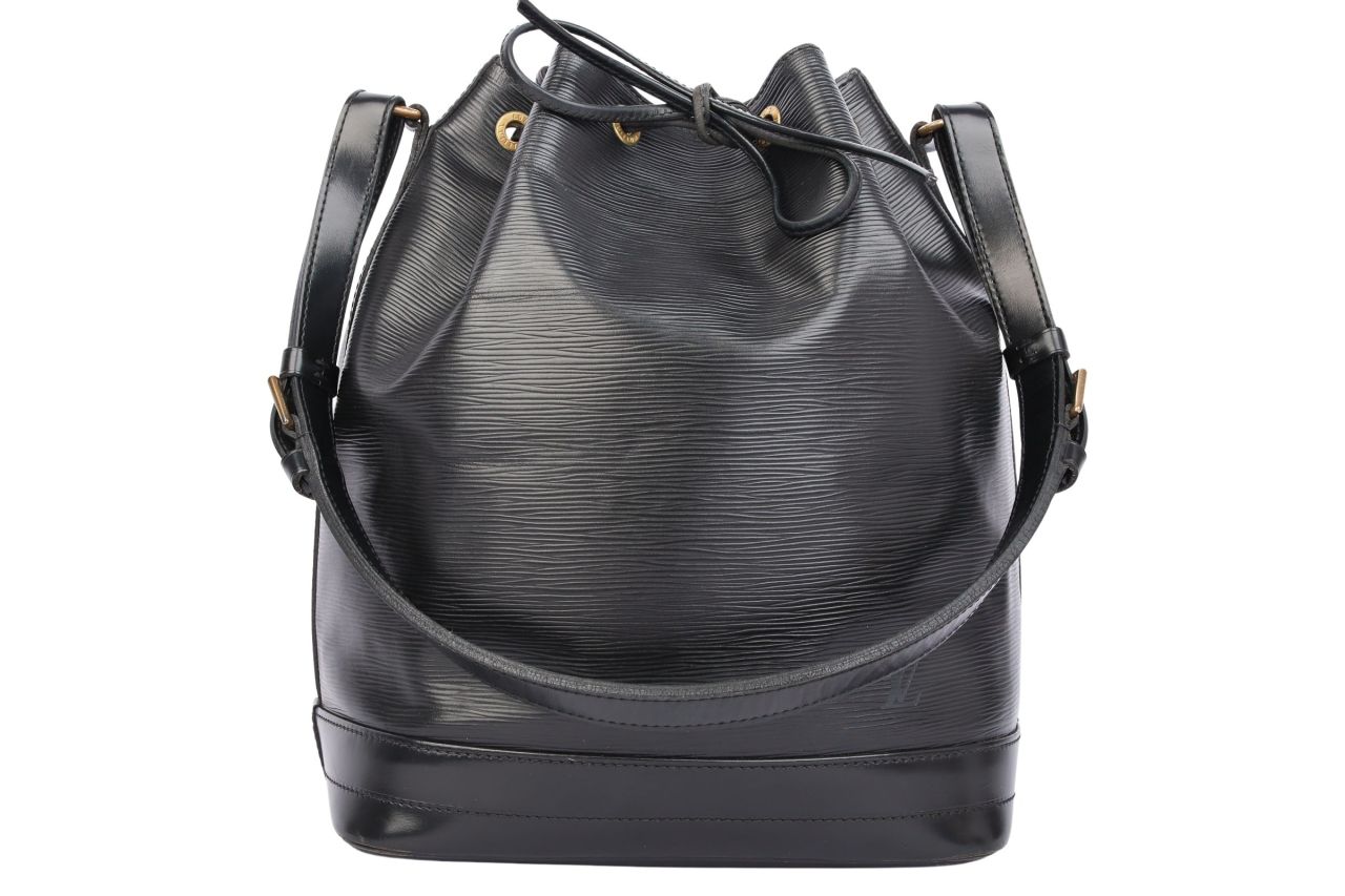 Louis Vuitton Sac Noé Epi Leder Schwarz