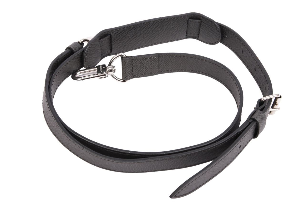 Louis Vuitton Schultergurt Taiga Leder Schwarz