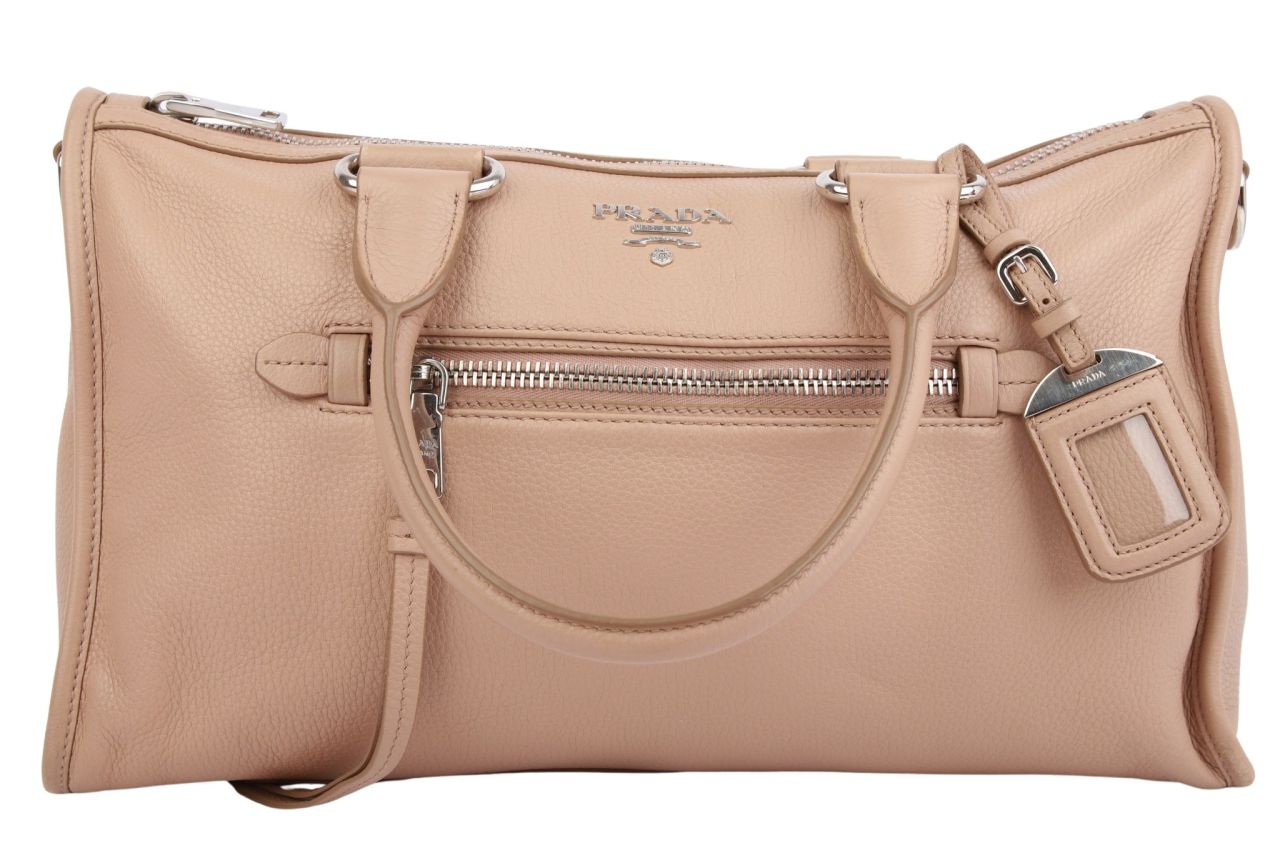 Prada Handtasche Leder Nude