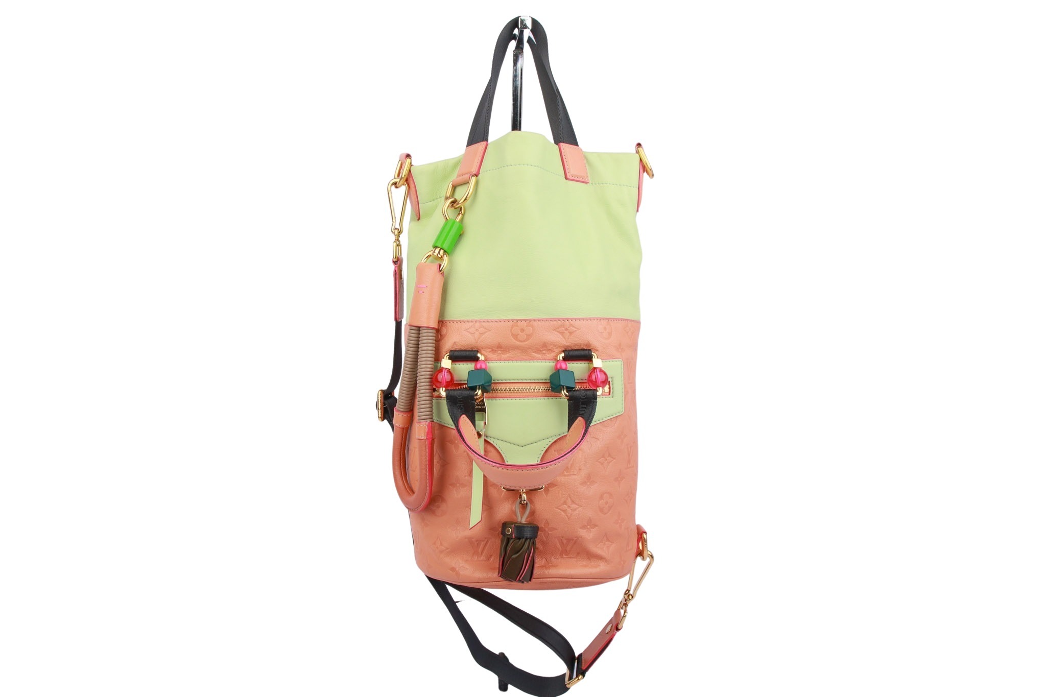 Louis Vuitton Underground Duffle Bag Monogram Empreinte Leder Louis Vuitton Underground Duffle Bag Monogram Empreinte Leder