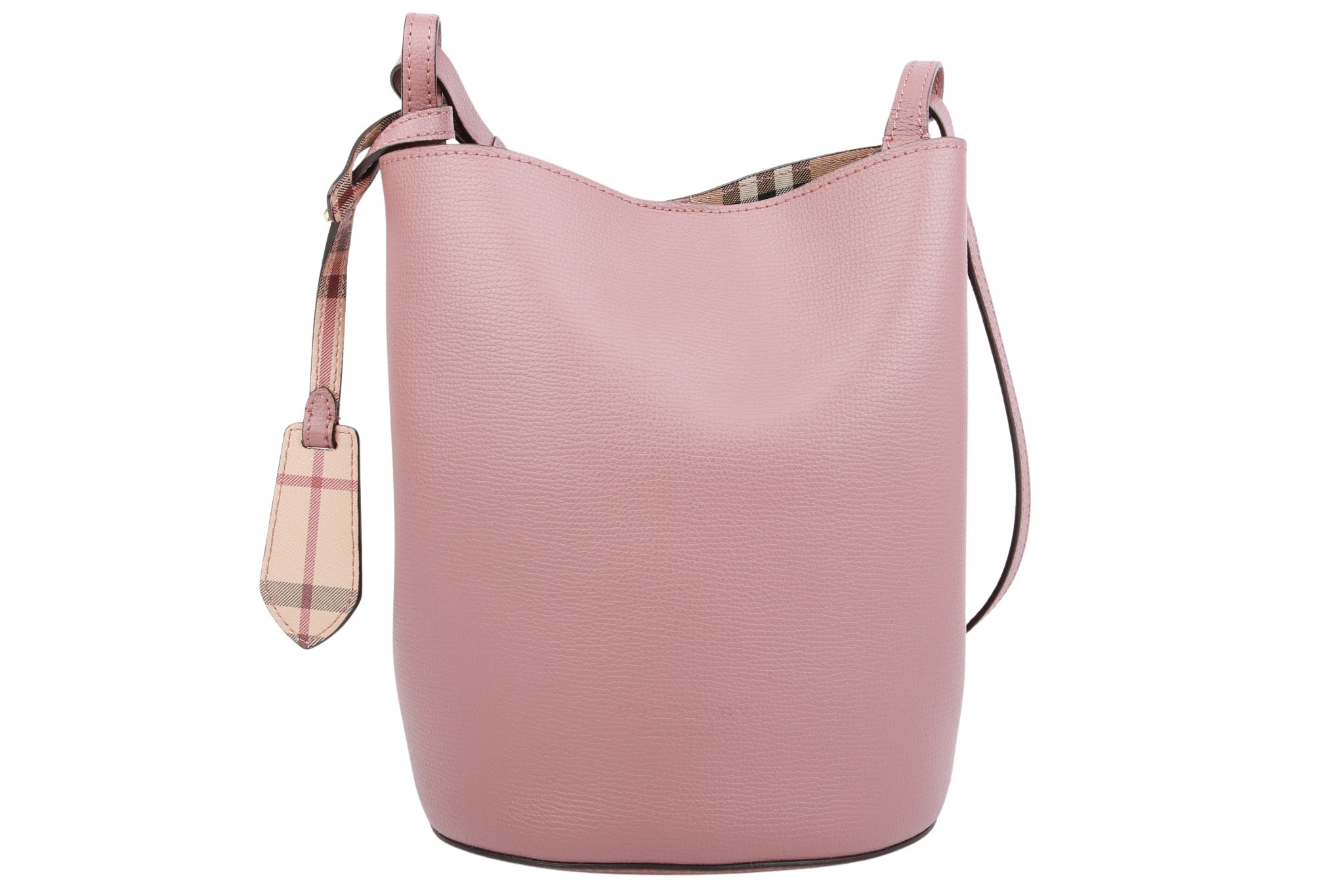 Burberry Bucket Bag Leder Rosé