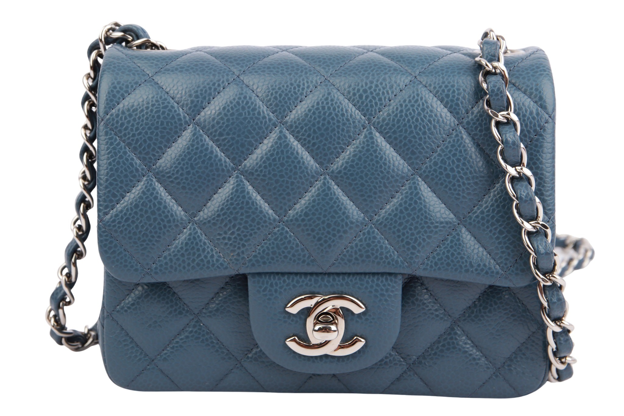 Chanel Classic Mini Flap Bag Kaviar Leder
