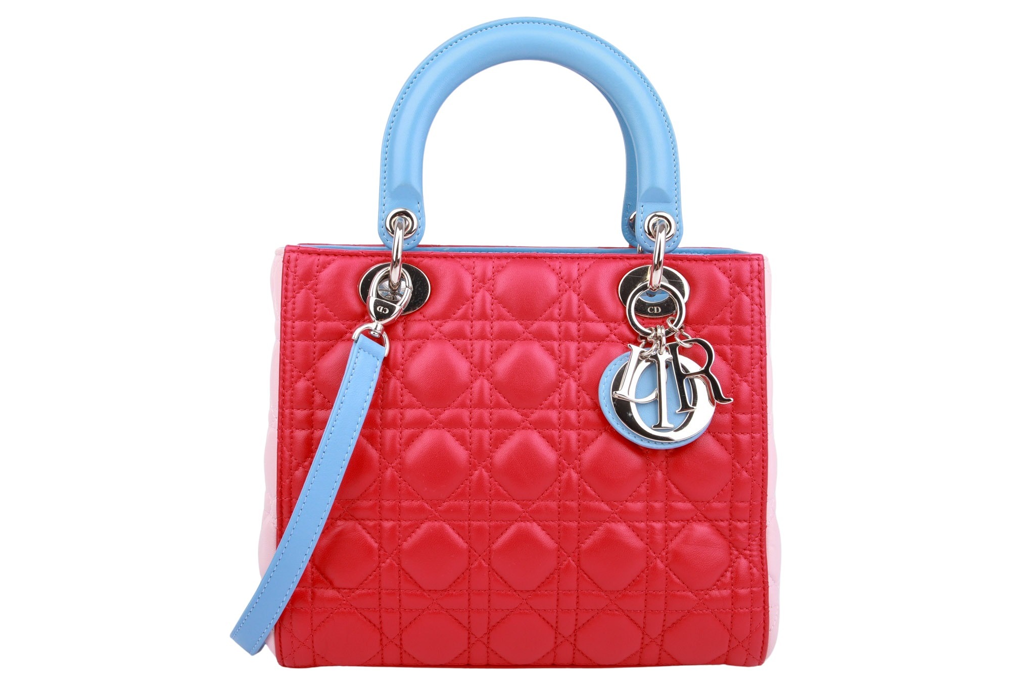 Dior Lady Dior Small Leder Tricolor