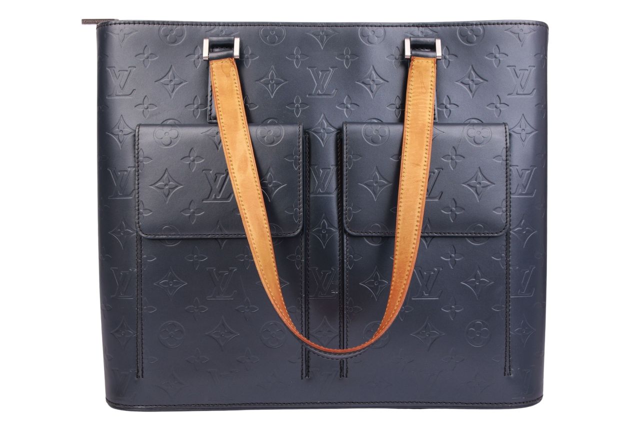 Louis Vuitton Wilwood Monogram Empreinte Dunkelblau