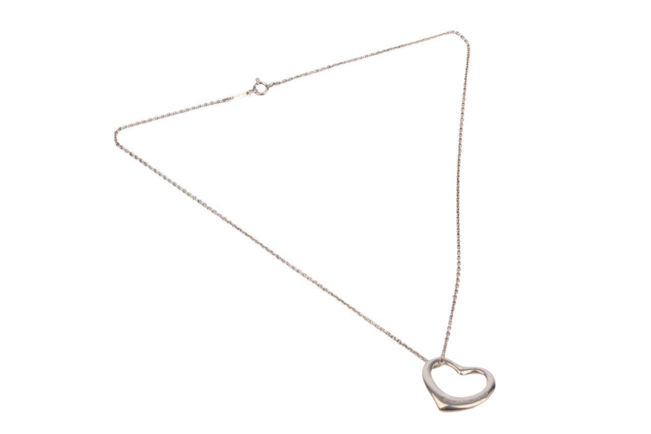 Tiffany & Co. Peretti Heart Kette Silber