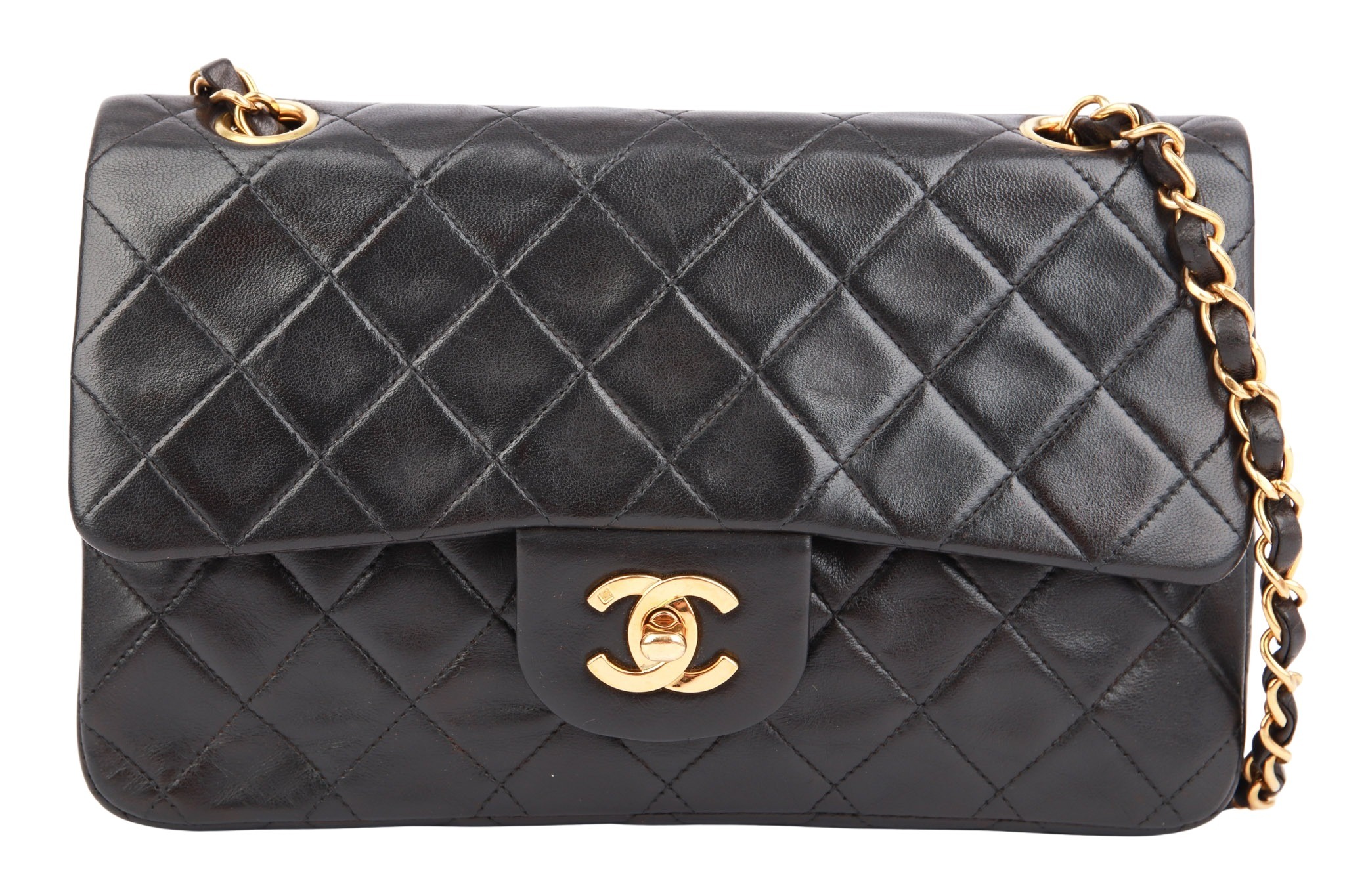 Chanel Timeless Classic Double Flap Small Schwarz