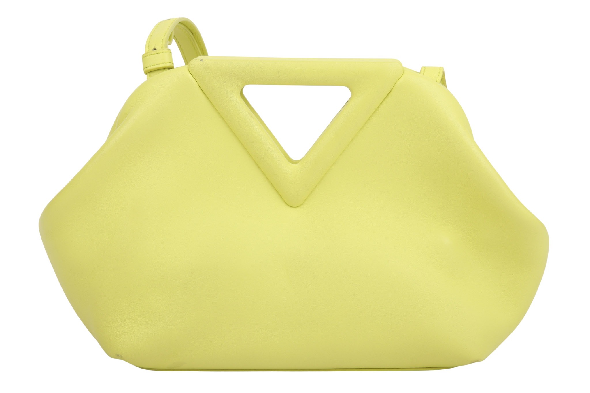 Bottega Veneta Point Gelb Leder