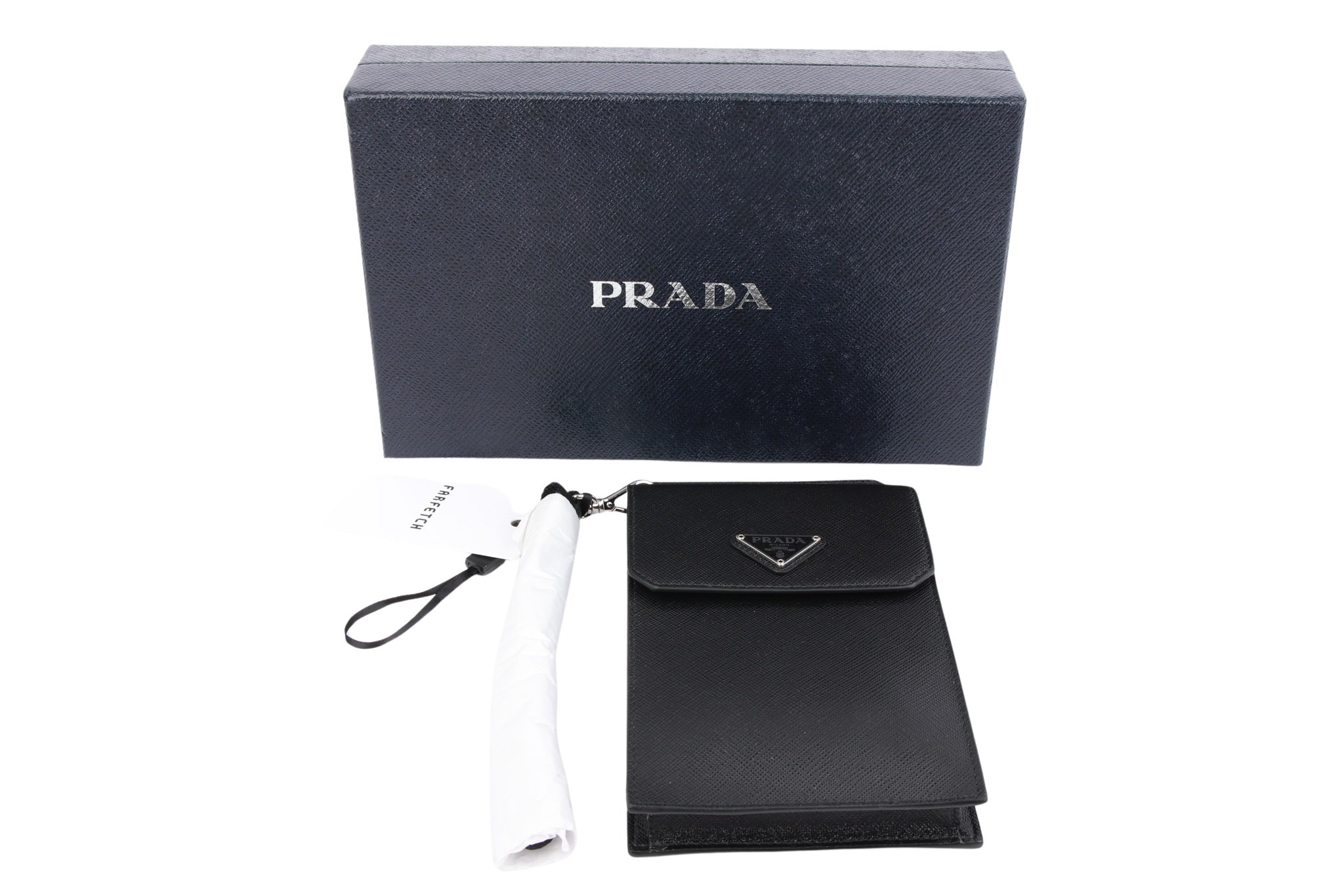 Prada Smartphone-Hülle Saffiano-Leder
