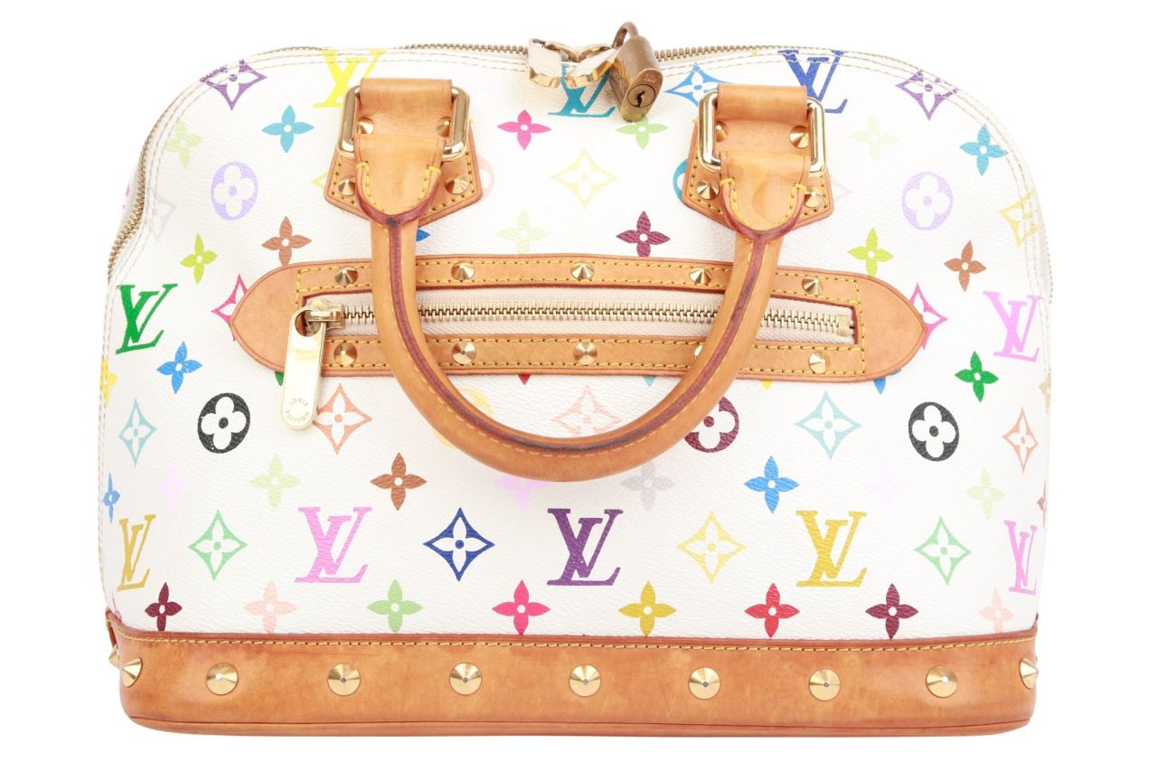 Louis Vuitton Alma PM Monogram Multicolor Blanc