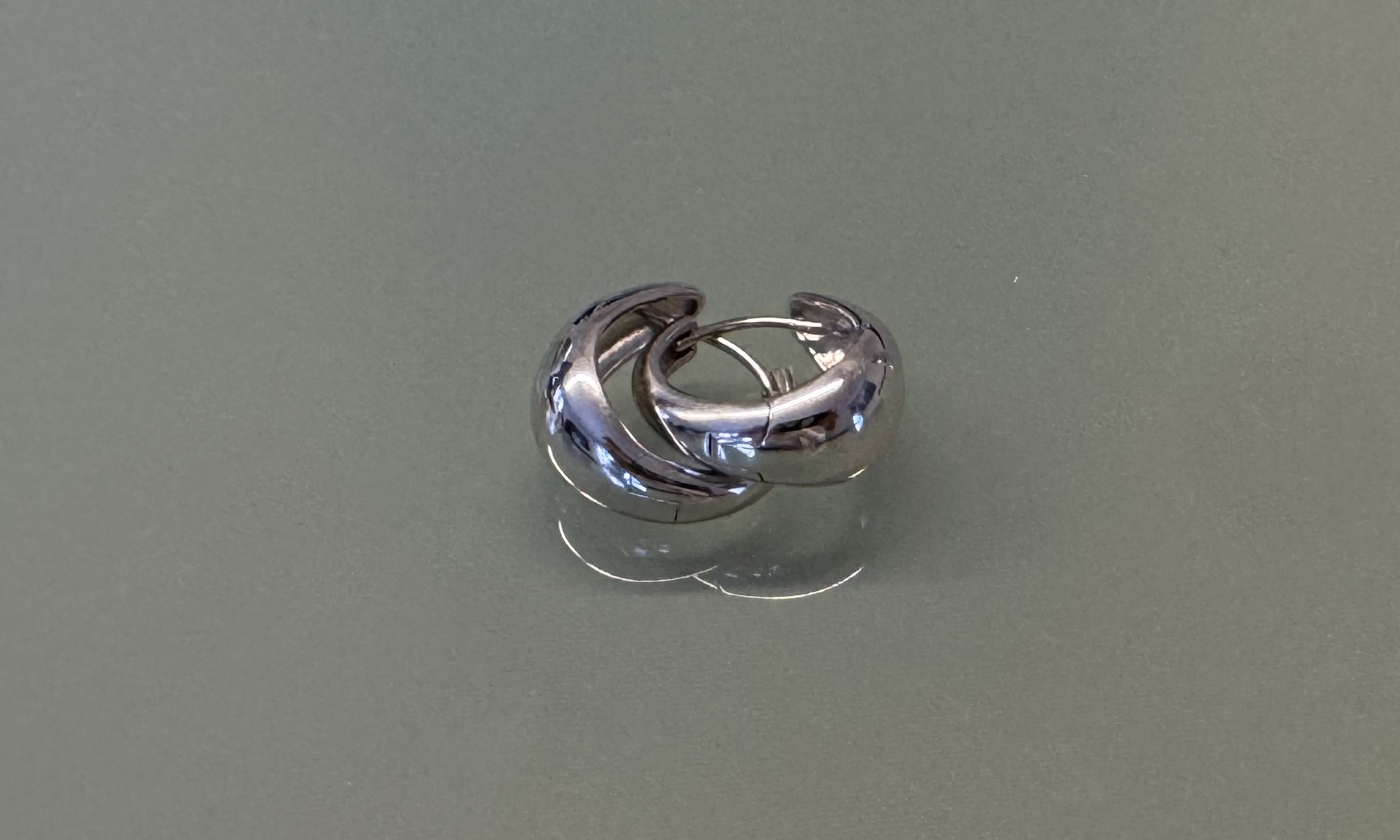 Creolen Tropfenform 925 Silber