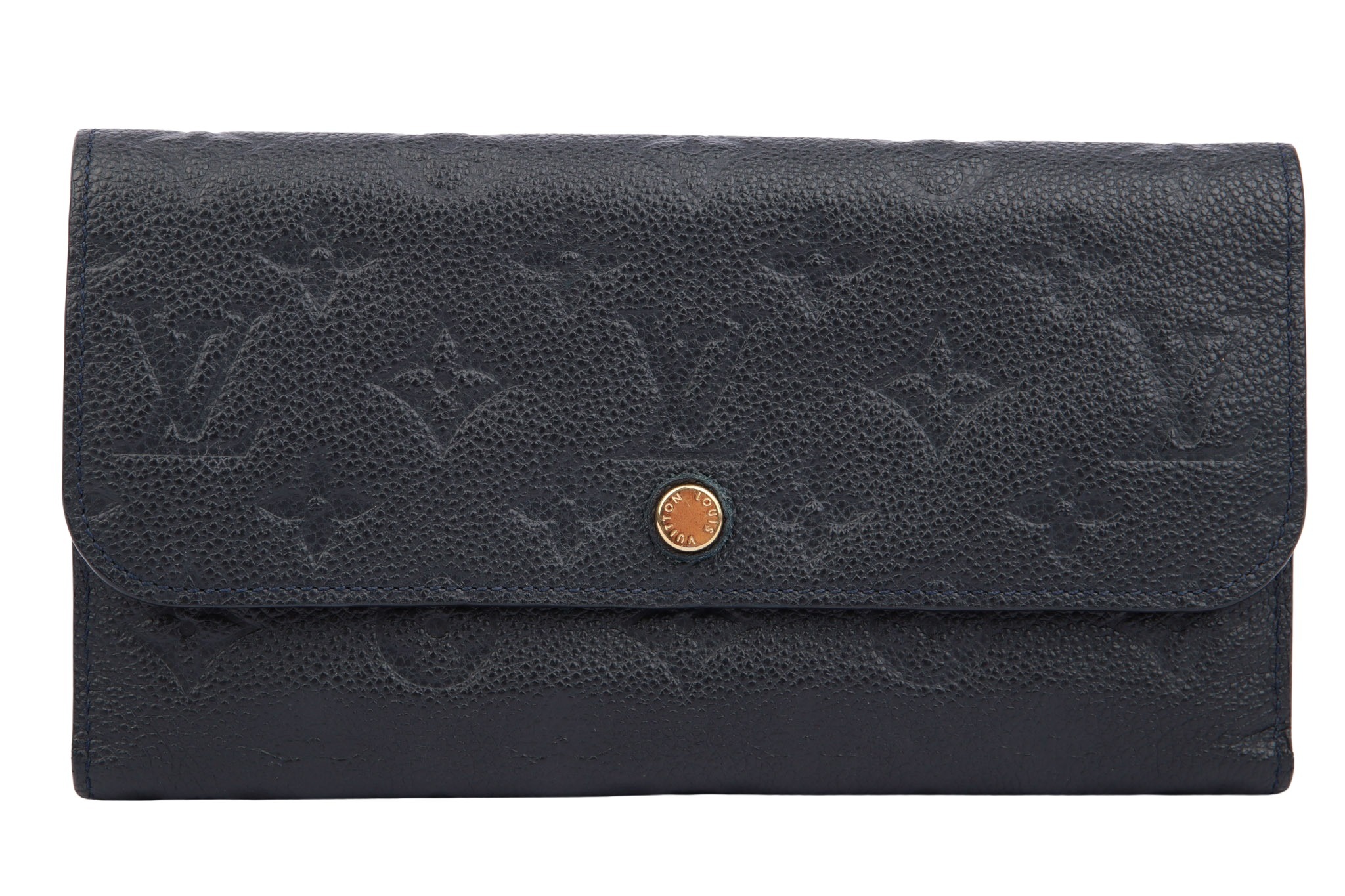 Louis Vuitton Emilie Geldbörse Monogram Empreinte Schwarz