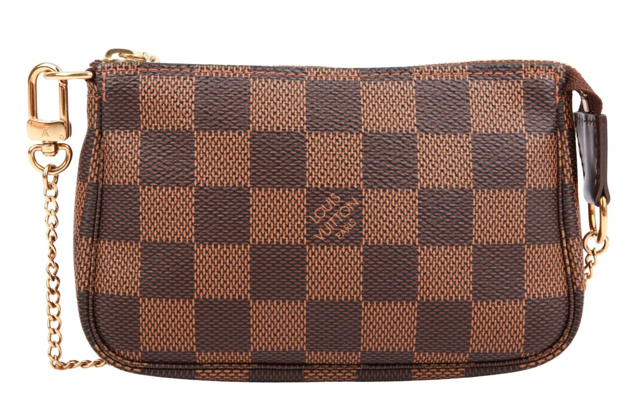 Louis Vuitton Mini Pochette Damier Ebene Canvas