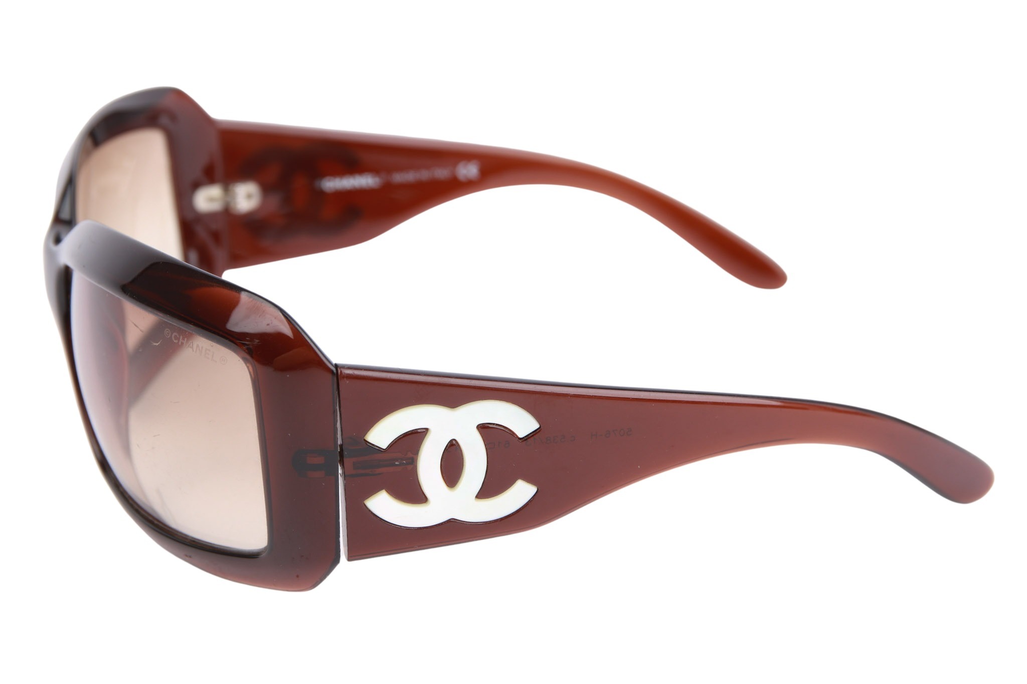 Chanel Sonnenbrille Braun