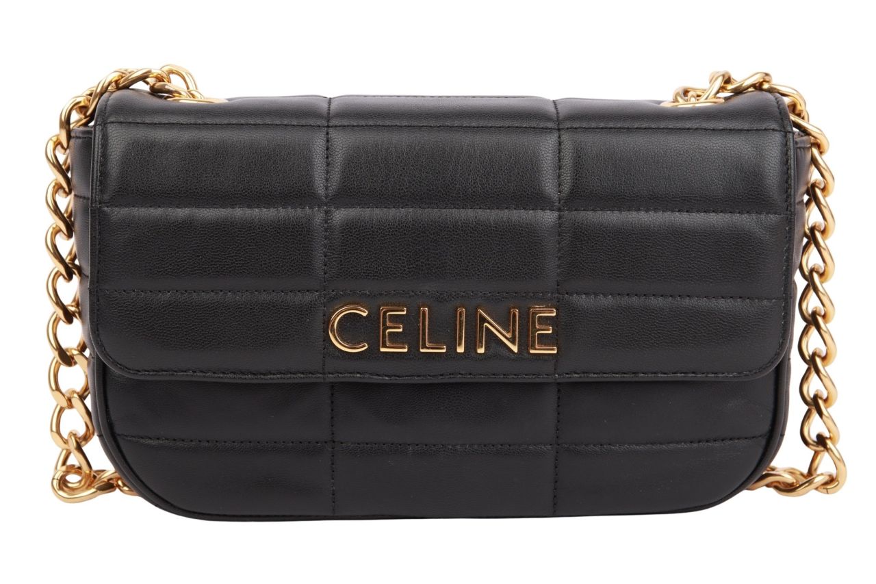 Celine Claude Chain Shoulder Bag