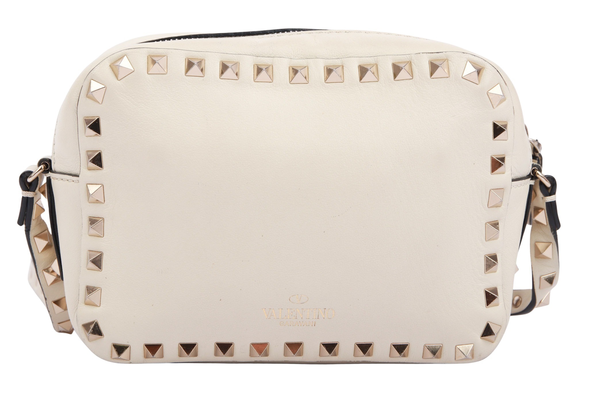 Valentino Rockstud Bag Small Creme