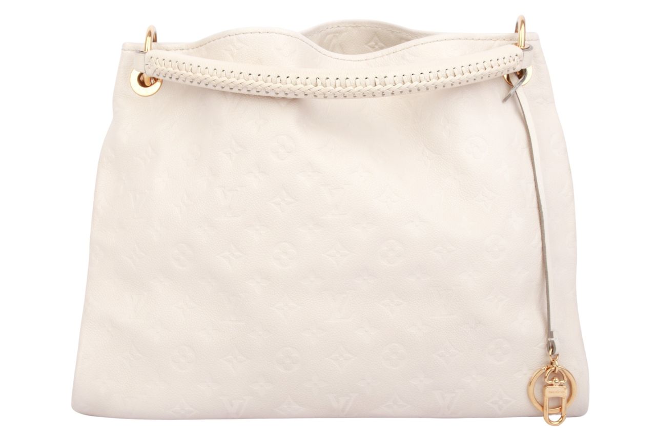 Louis Vuitton Artsy MM Monogram Empreinte Weiß