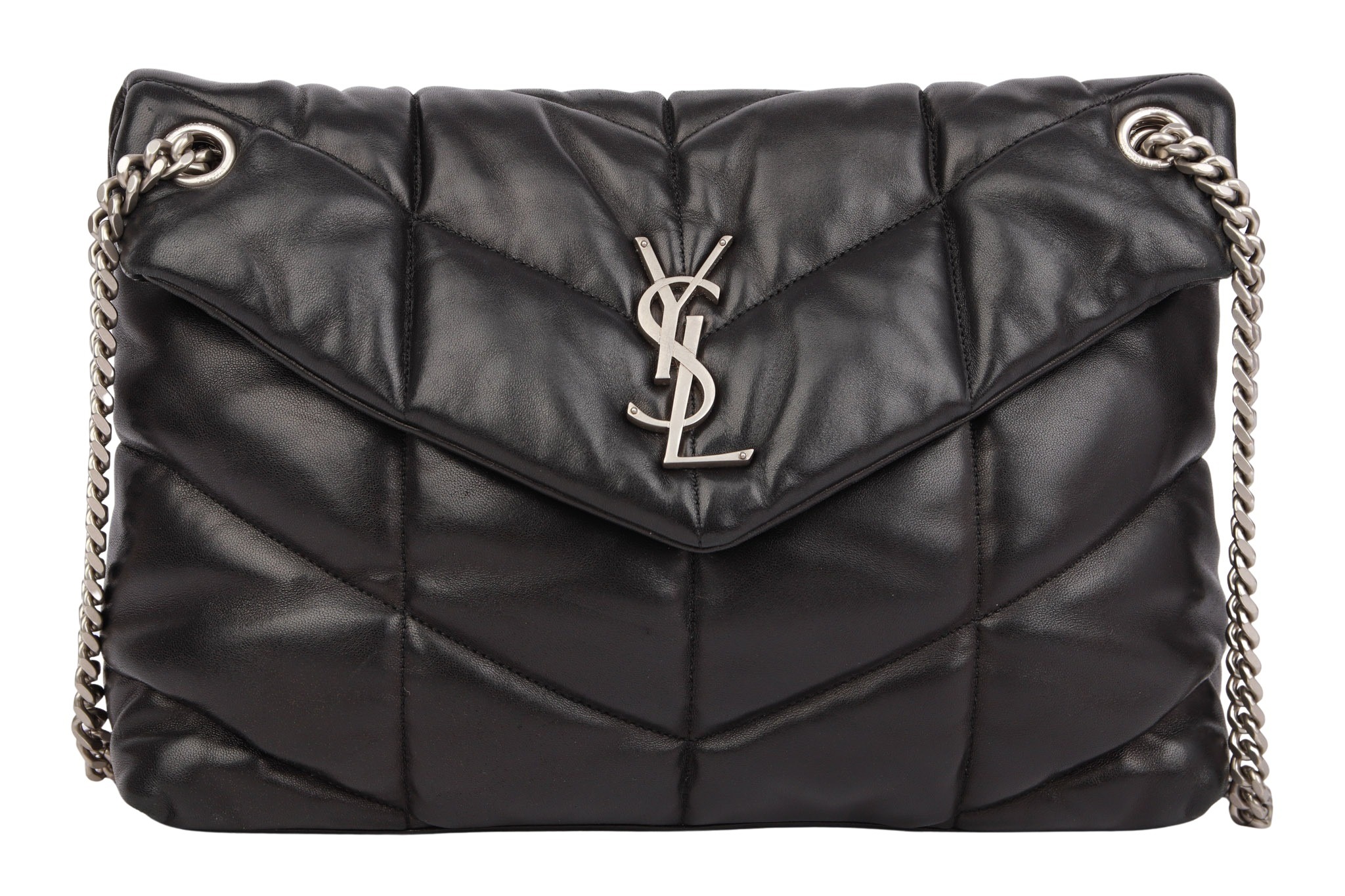 Saint Laurent Puffer Bag Schwarz