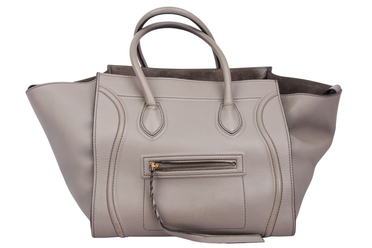 Céline Luggage Phantom Small Grau