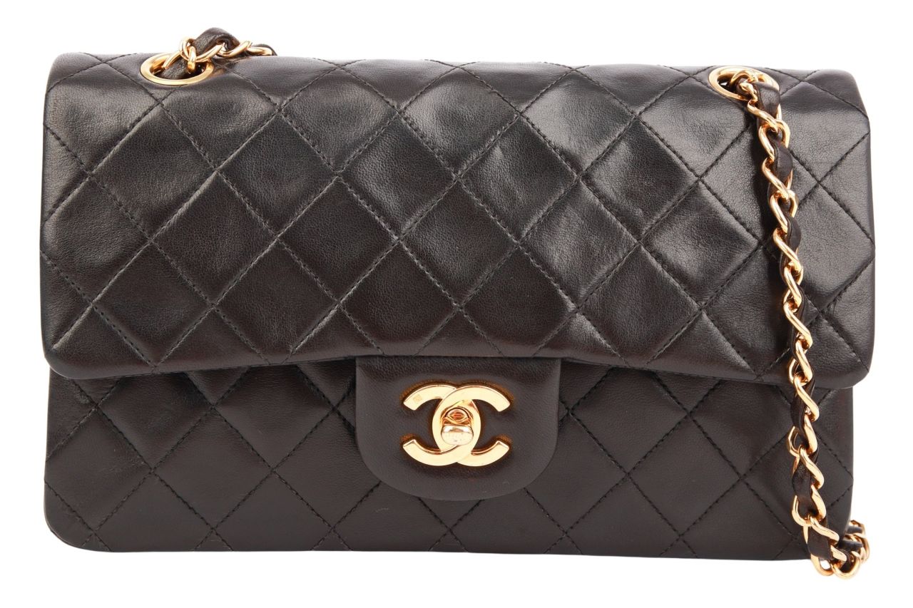Chanel Timeless Classic Double Flap Small Schwarz