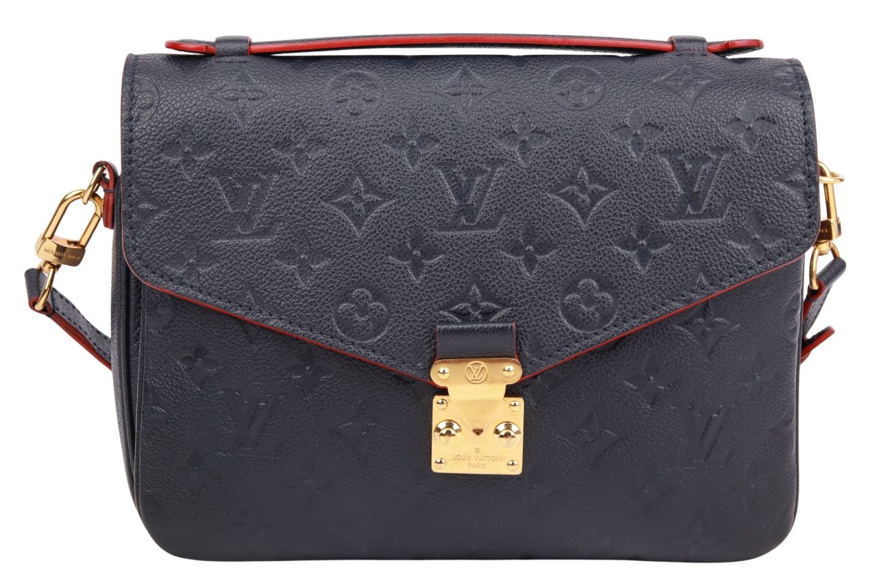 Louis Vuitton Pochette Metis Monogram Empreinte Navy